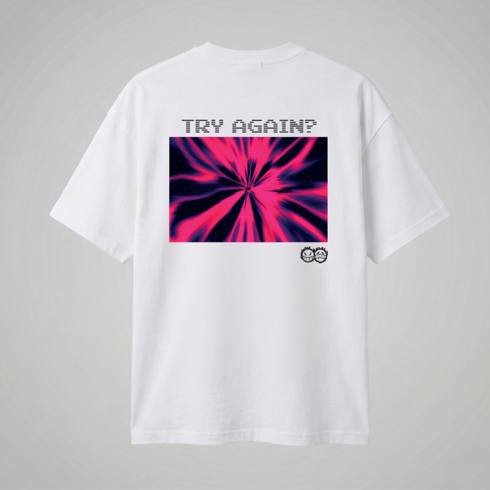 Oversize Premium T-Shirt Try Again
